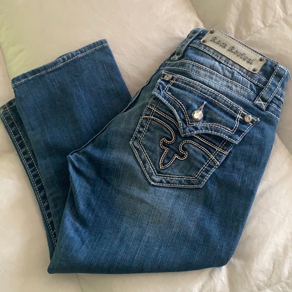 Rock Revival Capri jeans size 30